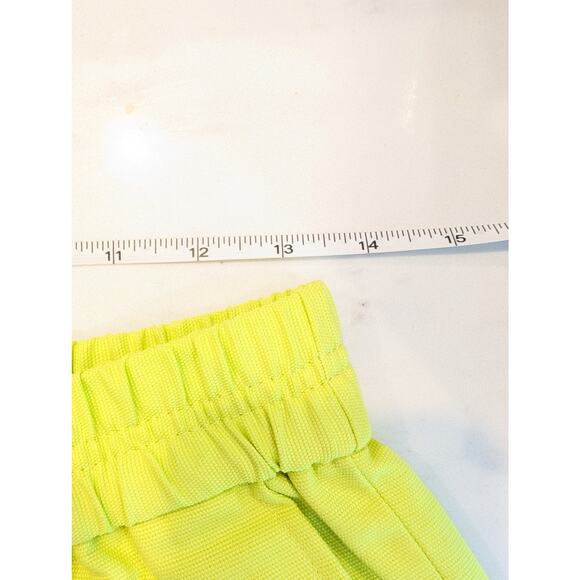 J.Crew Boardwalk Bright Kiwi Cotton Shorts Size 2 NWT - Picture 4 of 5